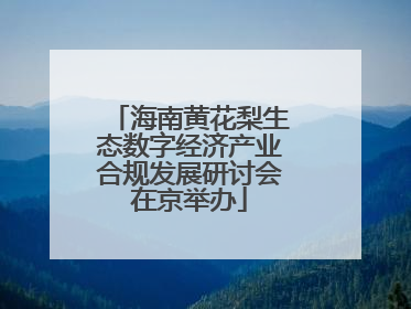 海南黄花梨生态数字经济产业合规发展研讨会在京举办